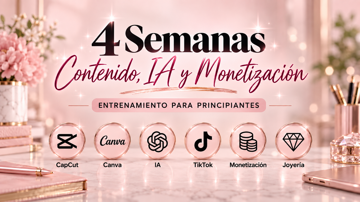 De Principiante a Creadora de Contenido